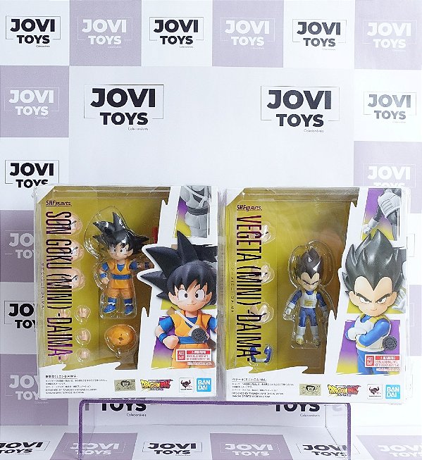 Goku e Vegeta Kids Dragon Ball Daima S.H.F Bandai