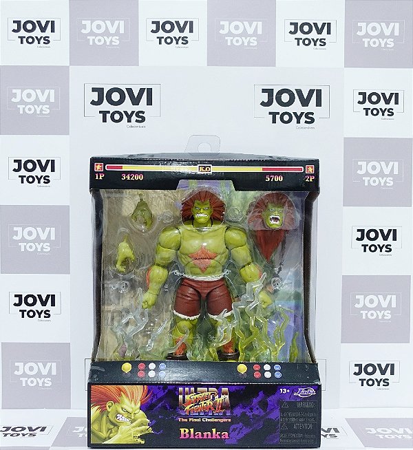 Blanka Street Figther II Jada Toys