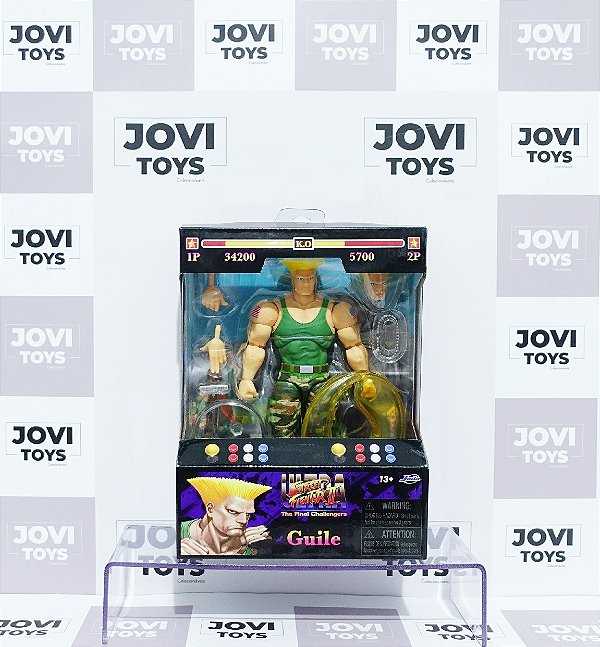 Guile Street Figther II Jada Toys