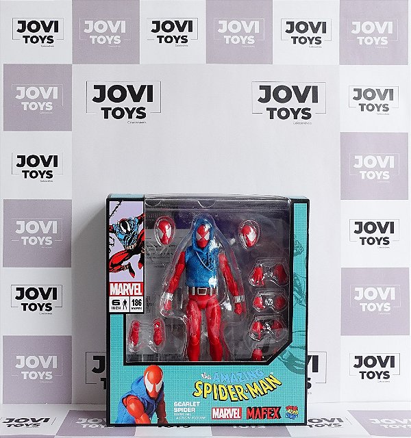 Scarlet Spider Man Mafex Nº 186