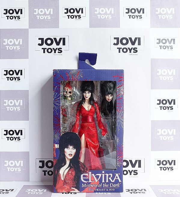 Elvira Red Neca Clothed