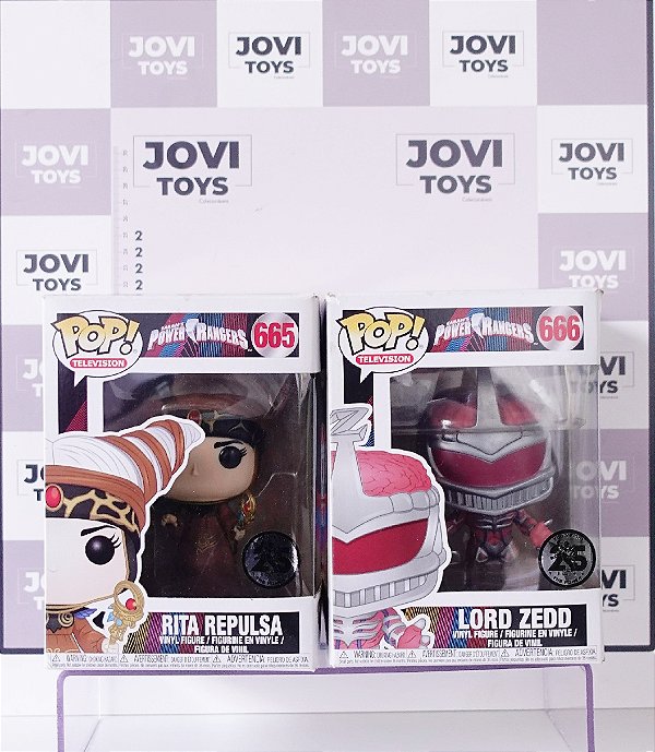 Funko Pop! Rita Repulsa e Lord Zedd