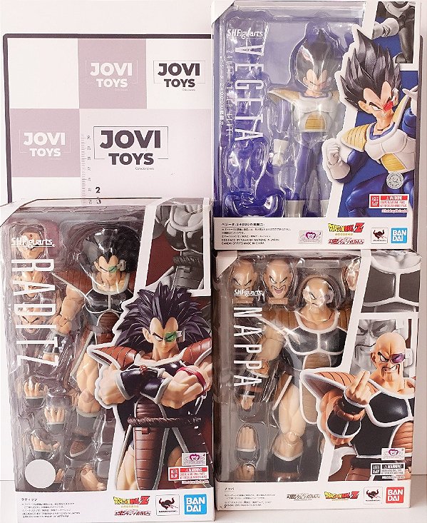 Vegeta, Nappa e Raditz S.H.Figuarts Bandai