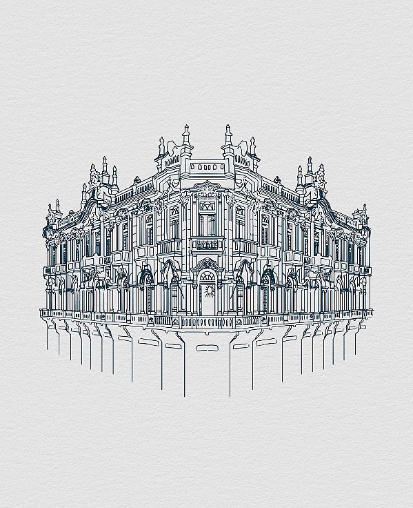 Desenho Casamento - Casa de Francisca (SP)
