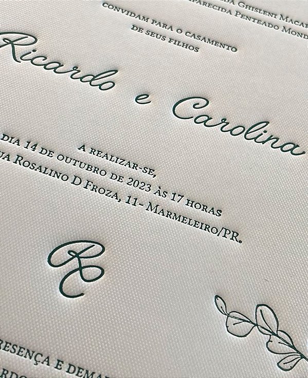 Identidade visual - Casamento