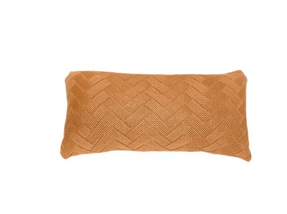 Almofada em Tricot - 30x60cm - LR1902 / Cobre