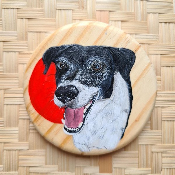 Pet personalizado na madeira