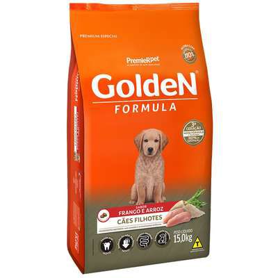 GoldeN Formula Cães Filhotes Frango & Arroz 15kg