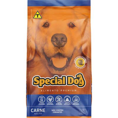 Ração Special Dog Cães Adultos Carne 15kg