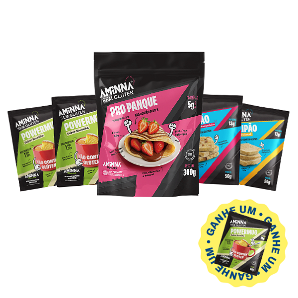 Kit Proteico brinde Power Mug Sabor Baunilha