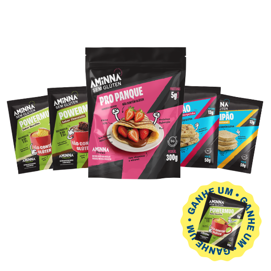 Kit Proteico brinde Power Mug Sabor Baunilha