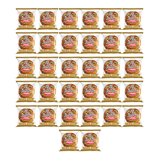 Pão sem Glúten tipo Hambúrguer 75 gramas- 32 unidades- ID 204