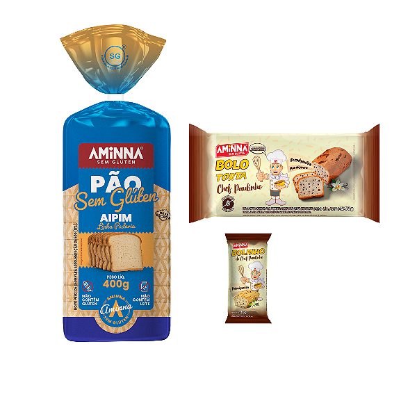 KIT São João! - Pão de aipim, Bolo e Bolinho de formigueiro!