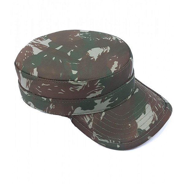 Gorro Cartola Tecido Liso Alto Padrão - Exército Brasileiro.