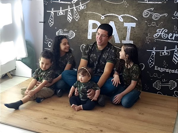 Camiseta Camuflada Infantil