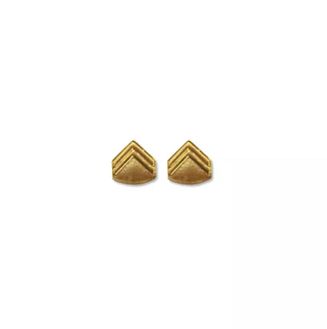 Divisa de Metal Cabo Dourada - Gola