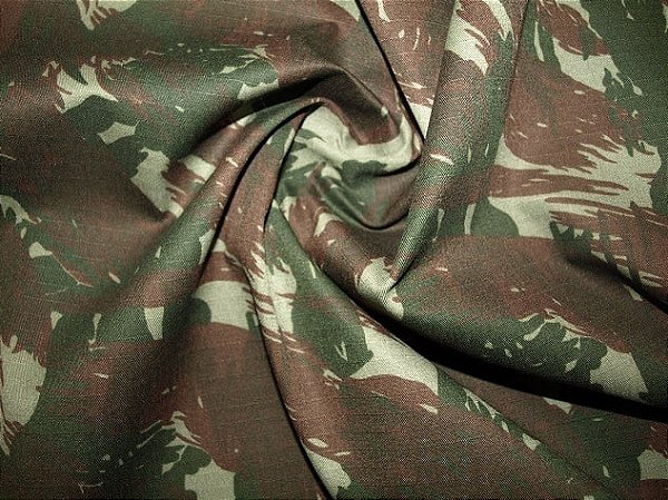 TECIDO RIP STOP CAMUFLADO EXÉRCITO BRASILEIRO - METRO