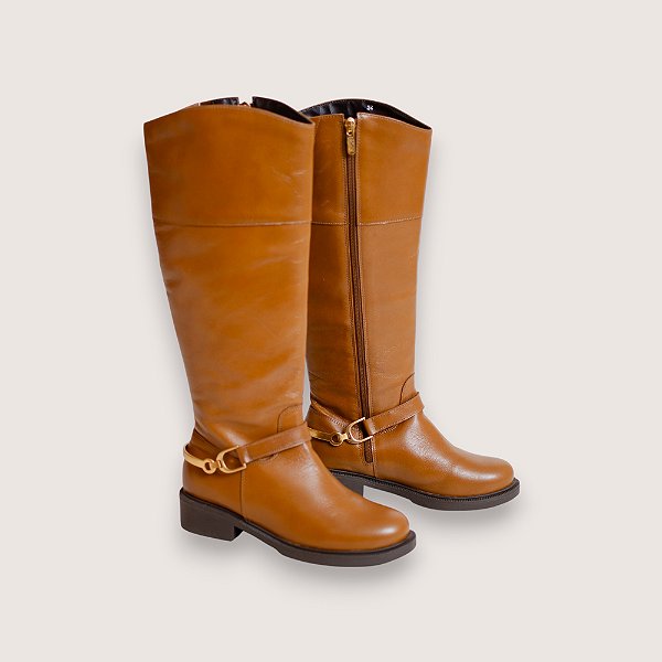 BOTA VIRGINIA MARROM