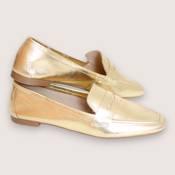 LOAFER MARILIA OURO