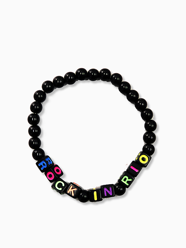 Pulseira Miçangas Rock in Rio