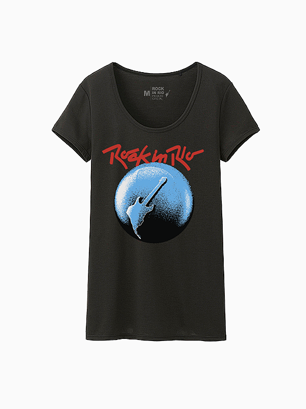 Camiseta Longuete New Logo Rock in Rio