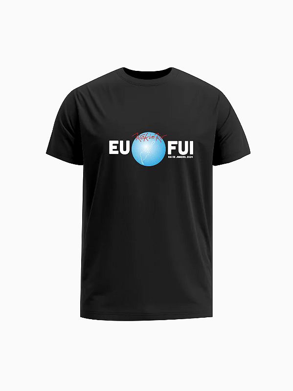 Camiseta Eu Fui Rock in Rio Preta