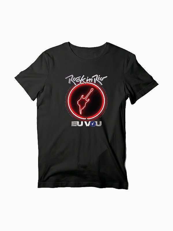 Camiseta Eu Vou Maroon 5 Rock in Rio