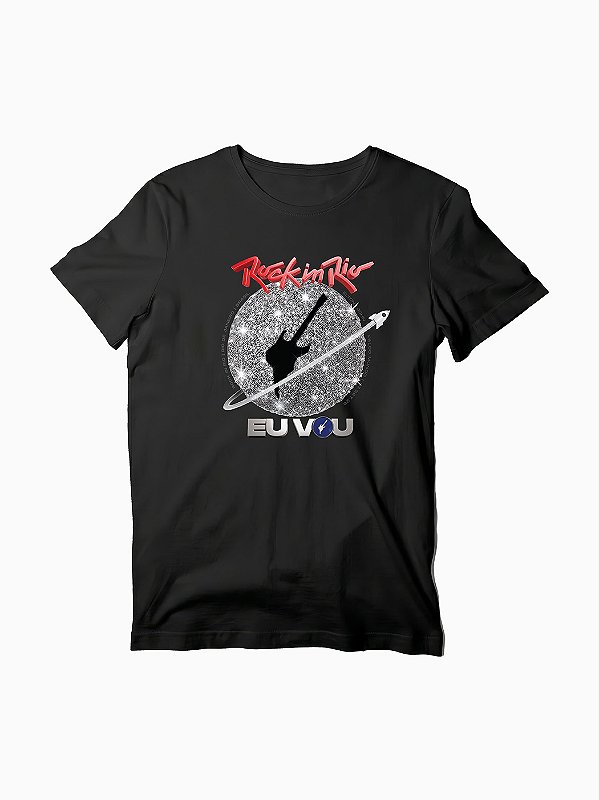 Camiseta Eu Vou Elton John Rock in Rio