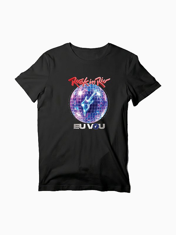 Camiseta Eu Vou Calvin Harris Rock in Rio