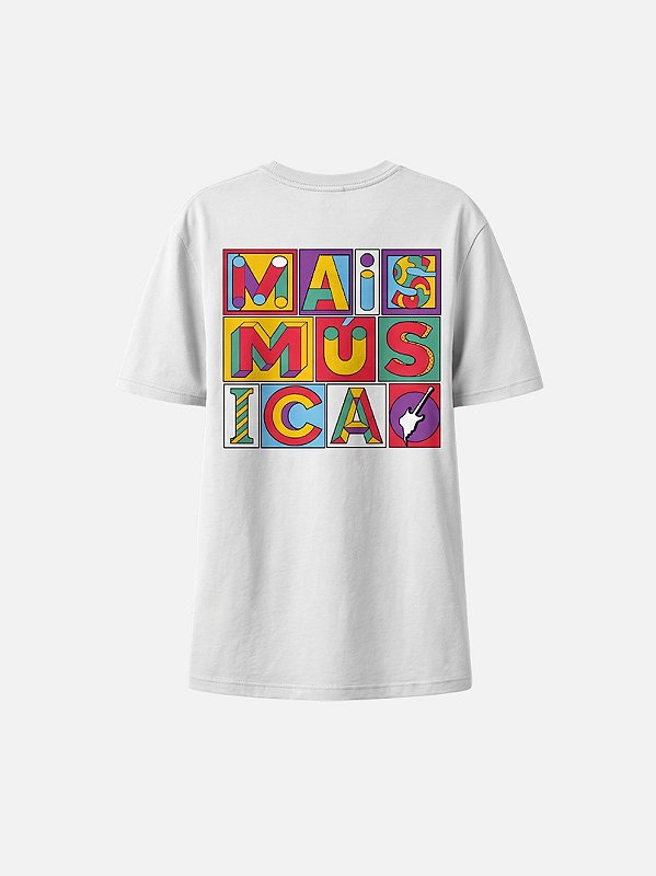 Camiseta Musica Rock in Rio Branca
