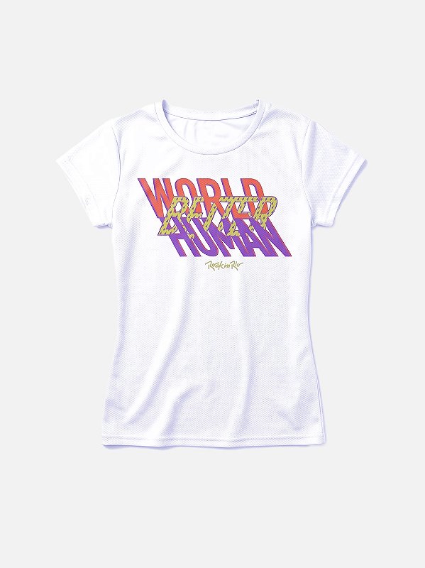 Camiseta Runner Feminina Branca