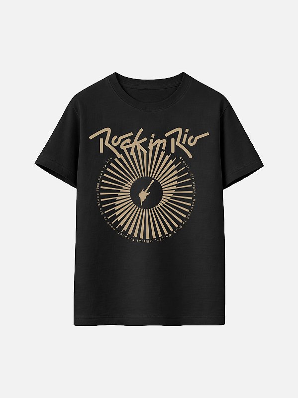 Camiseta Comemorativa Rock in Rio - EDIÇÃO LIMITADA