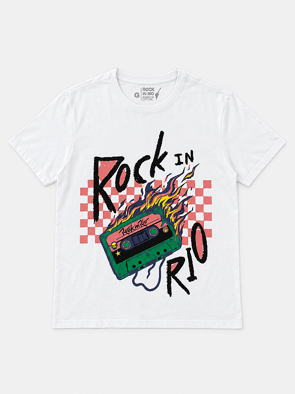 Camiseta Fita K Branca