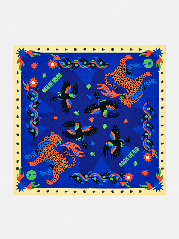 Lenço Guardian Azul