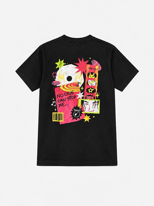 Camiseta K-Pop Preta