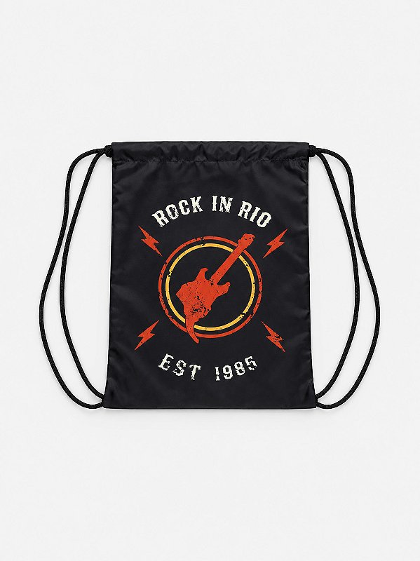 Bolsa Gymbag Badge Preta