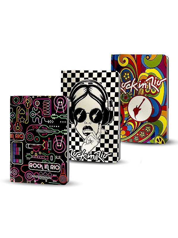 Kit Moleskine Colors Rock in Rio