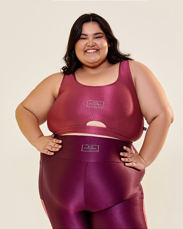 Top Nay (Plus Size) - Rosa