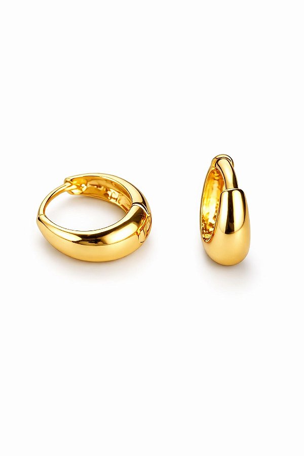 Brinco Argola Essenza 1.6cm Ouro 18k