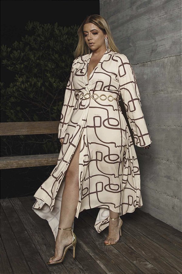 KIMONO AMPLO FENDA MANGAS