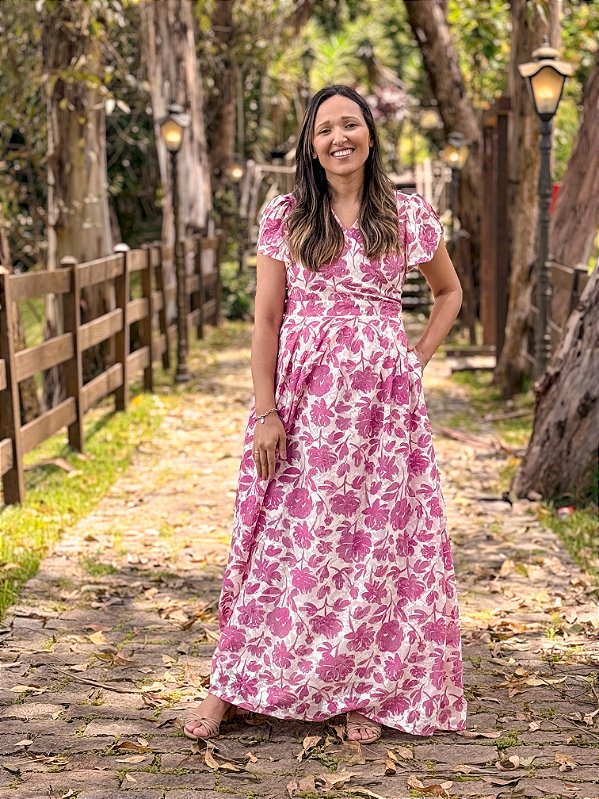 Vestido Valdocco Rosa