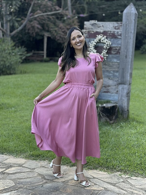 Conjunto Carmelita Rosa