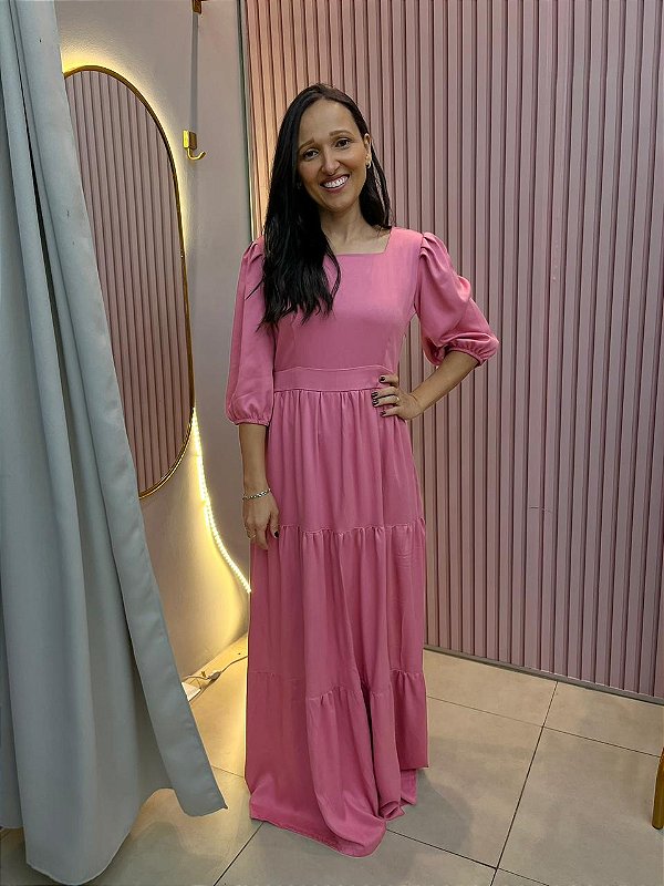 Vestido Fernanda Rosa