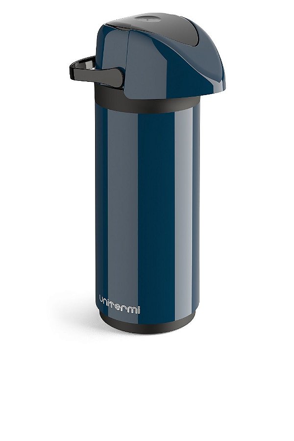 Garrafa Térmica Pressão de Mesa Verona 1 Litro Azul