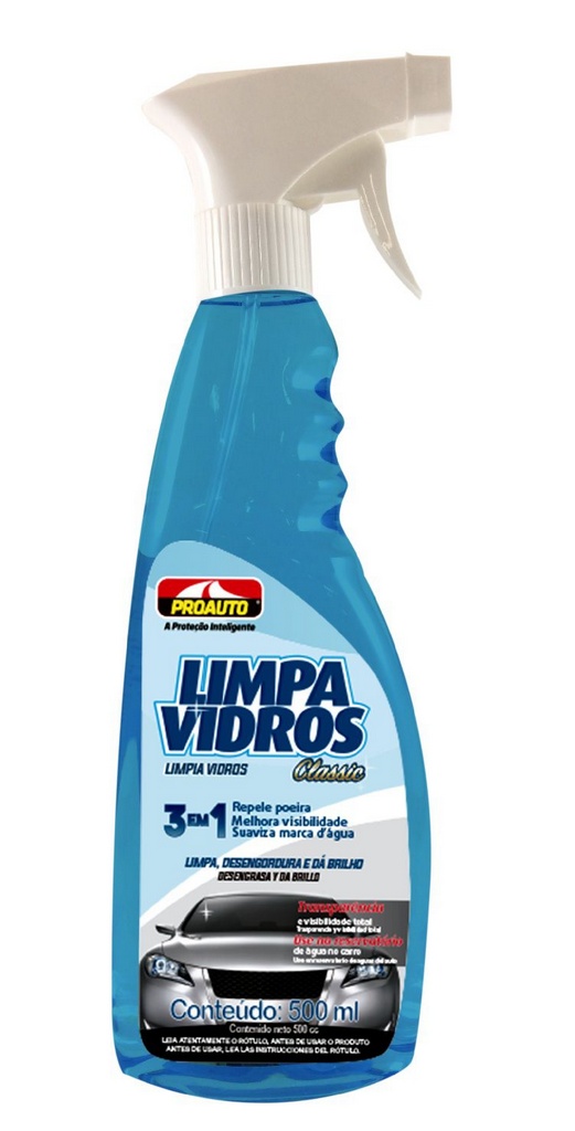 Limpa Vidros Classic Gatilho 500ml