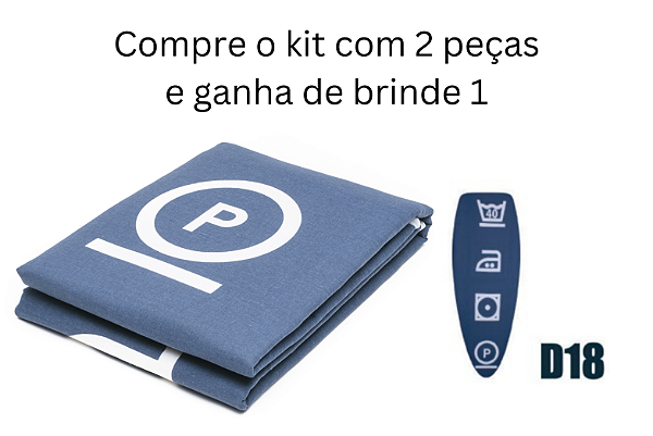 135x53 cm básica - Capa Para Tábua de Passar Afer - Paga duas e leva três