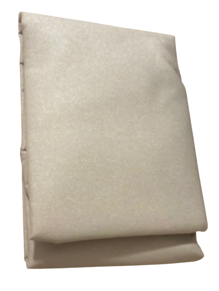 127x46cm Capa matalizada acolchoada com elástico