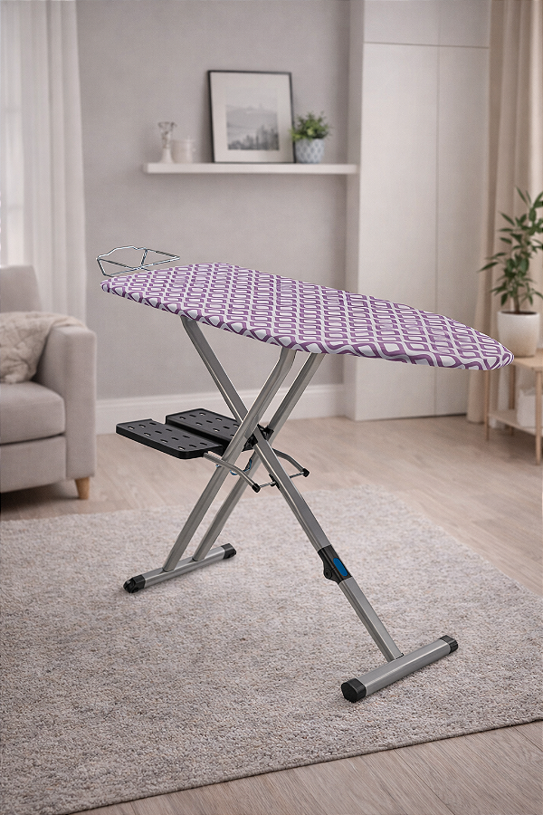 Tábua de Passar Optima Pro XL — Estrutura Reforçada e Design Dobrável