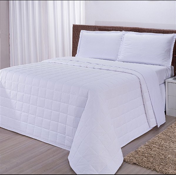 5 Unidades Cobre Leitos Dupla Face Básic Percal 160 Fios