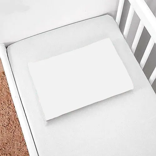Fronha para berço kit com 5 unidades 30x40 Tecido Percal 180 fios - Branco